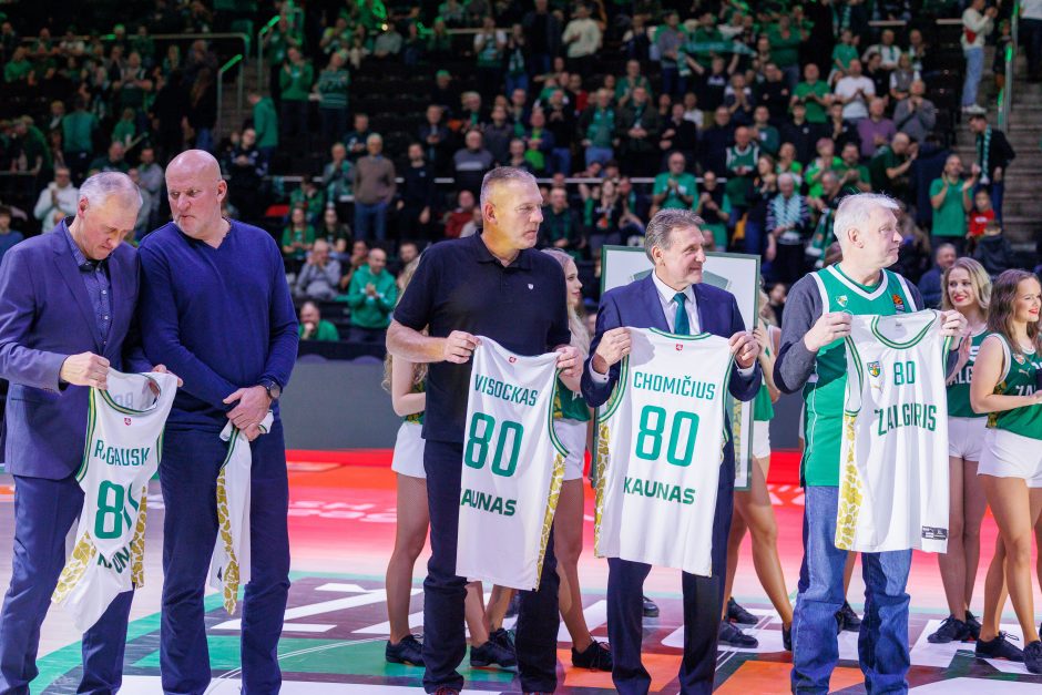 Eurolyga: Kauno „Žalgiris“ – Vilerbano ASVEL 72:78