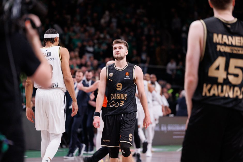 Eurolyga: Kauno „Žalgiris“ – Vilerbano ASVEL 72:78