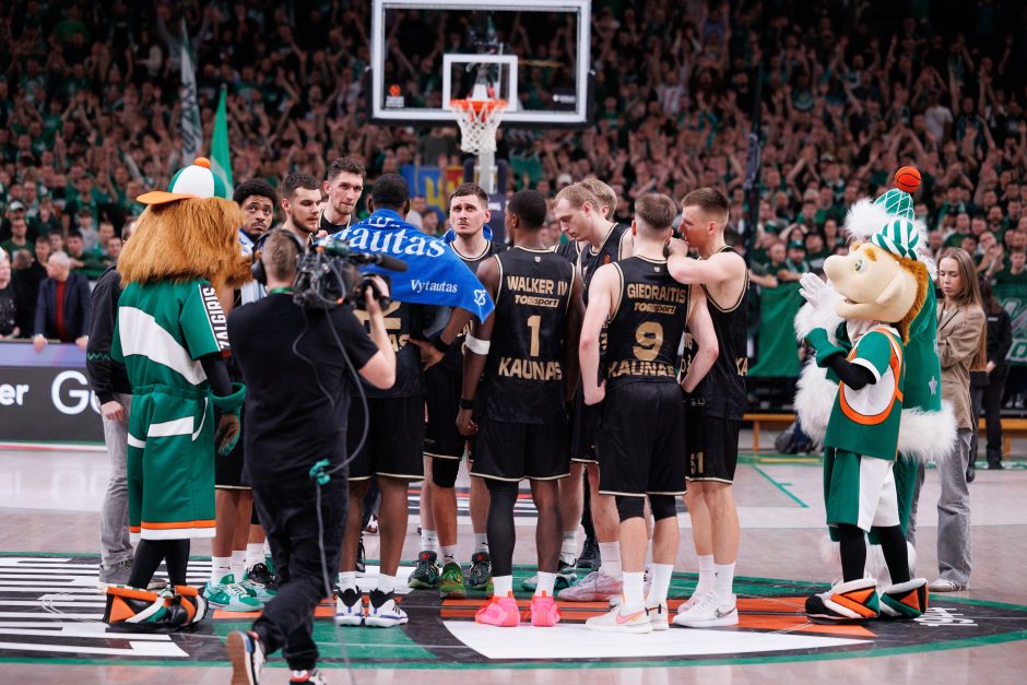 Eurolyga: Kauno „Žalgiris“ – Vilerbano ASVEL 72:78