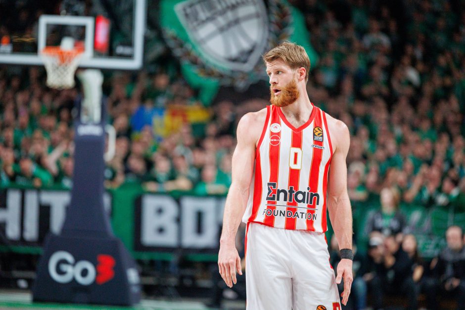 Eurolyga: Kauno „Žalgiris“ – Pirėjo „Olympiacos“ 85:92