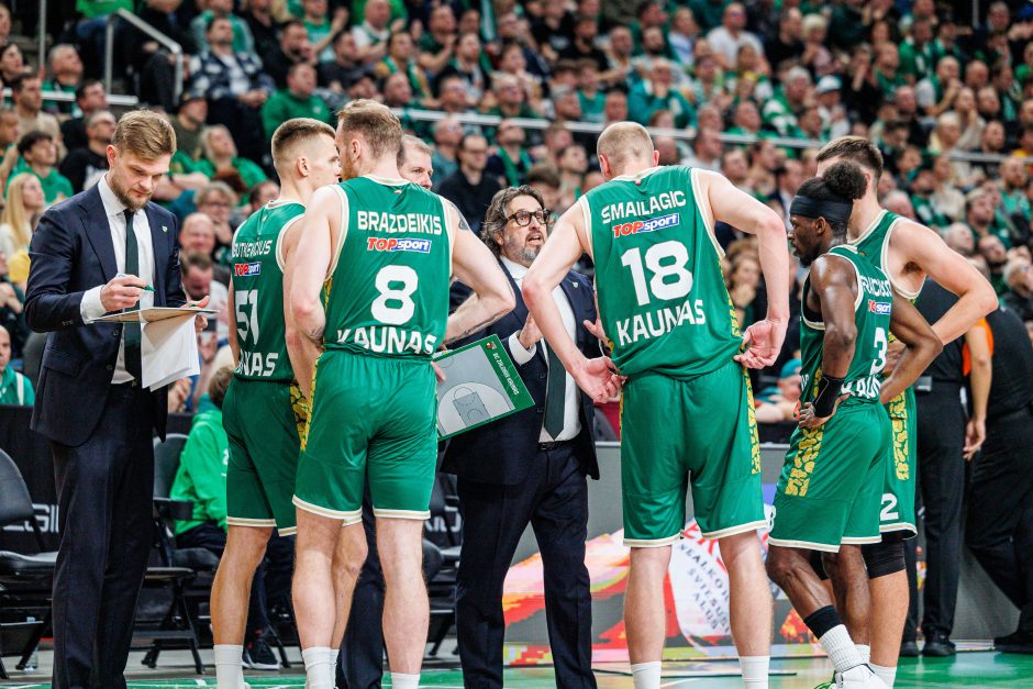 Eurolyga: Kauno „Žalgiris“ – Pirėjo „Olympiacos“ 85:92