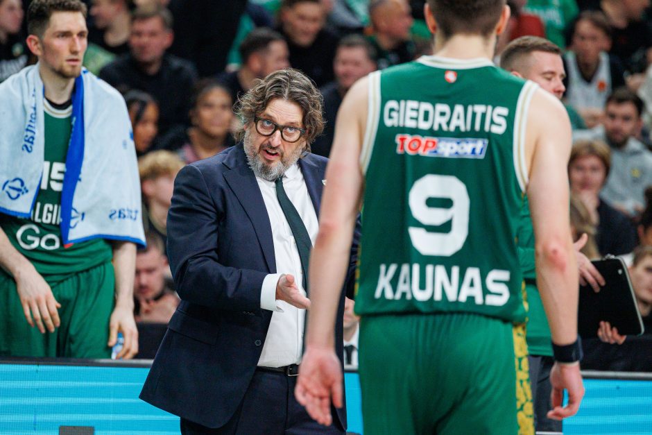 Visas rungtynes pirmavęs „Žalgiris“ įveikė „Virtus“ komandą