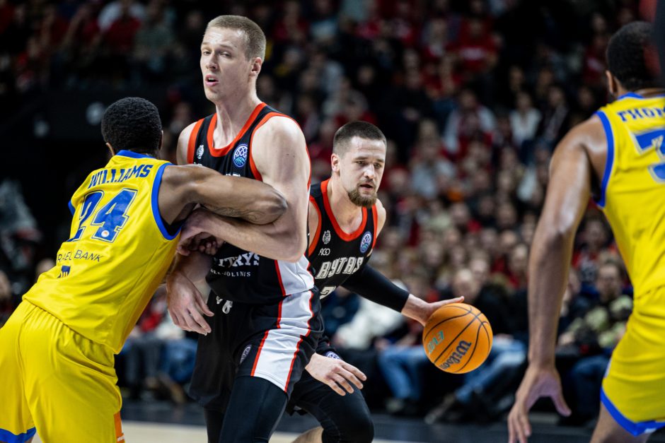 FIBA Čempionų lyga: Vilniaus „Rytas“ – Atėnų „Peristeri“ 92:110