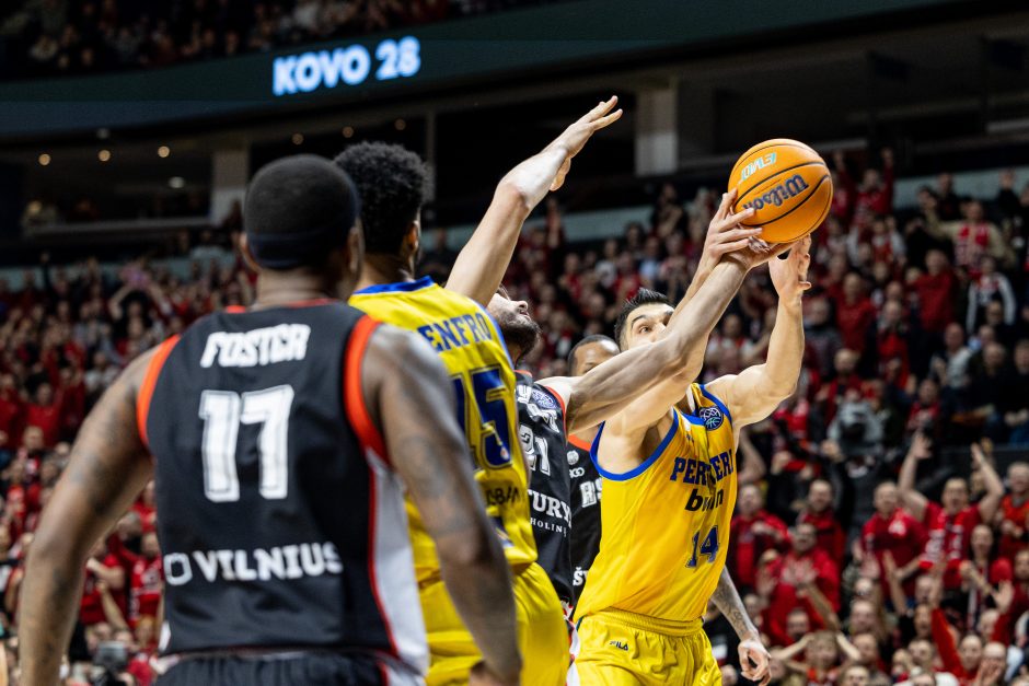 FIBA Čempionų lyga: Vilniaus „Rytas“ – Atėnų „Peristeri“ 92:110