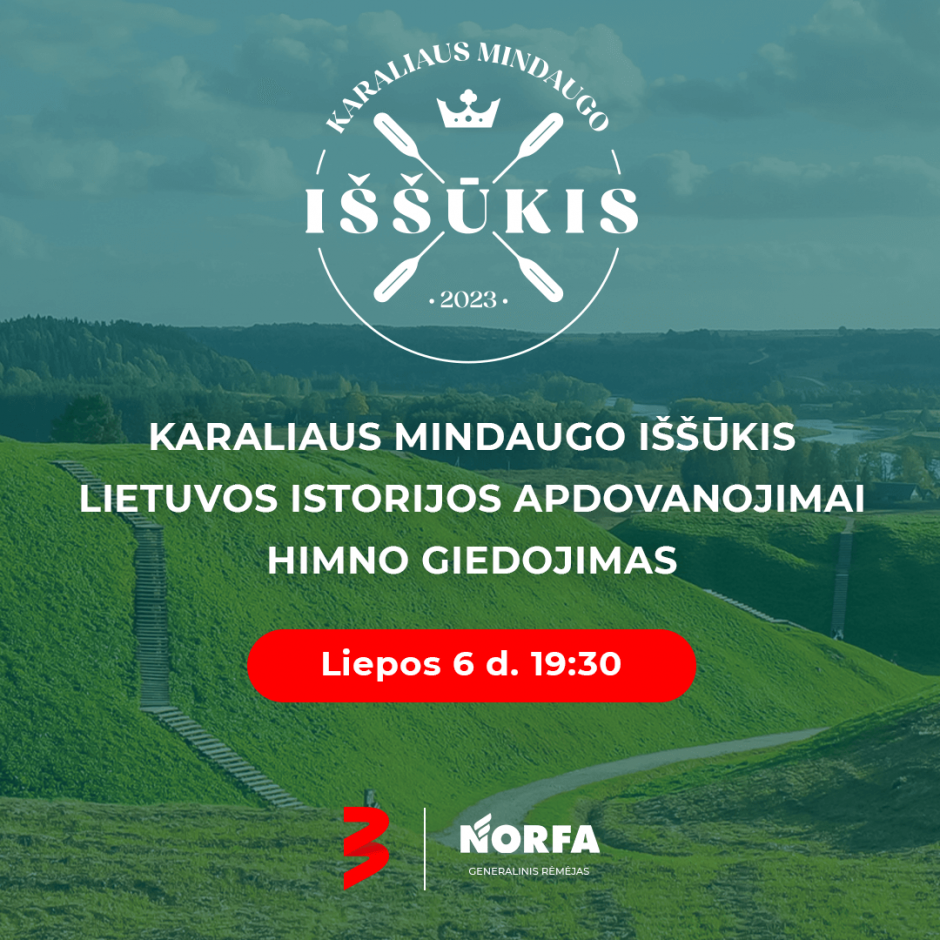 Liepos 6-ąją M. Stasiulis kviečia visos dienos pramogoms: mums reikia mokytis švęsti kitaip