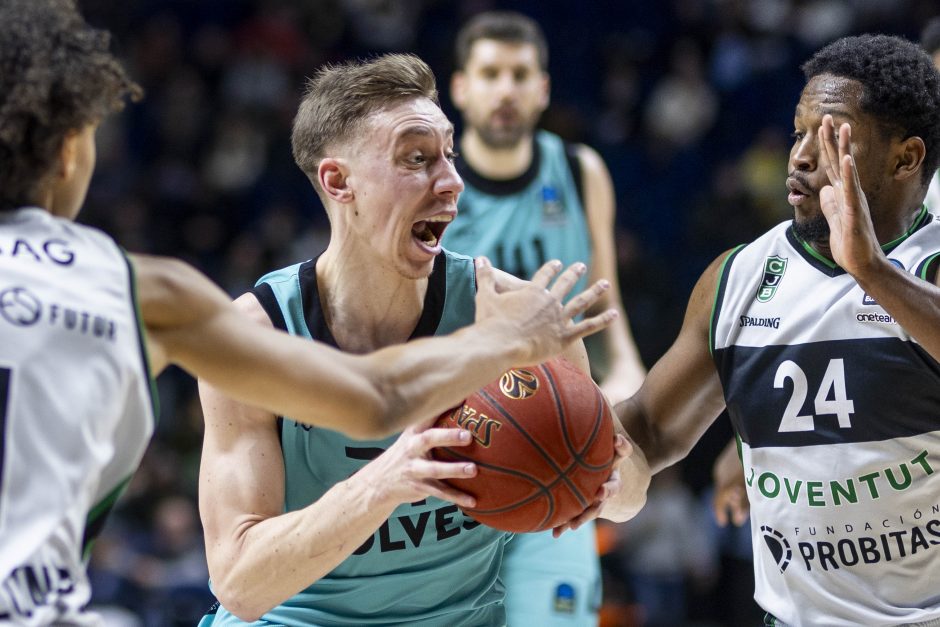 Europos taurė: Vilniaus „Wolves“ – Badalonos „Joventut“ 79:94