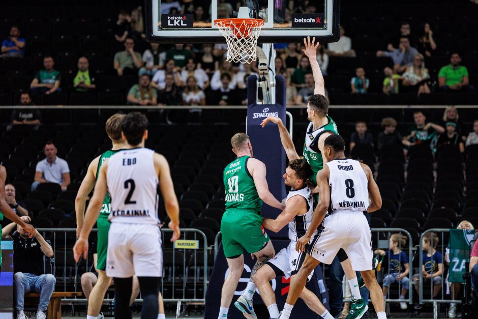 LKL: Kauno „Žalgiris“ – Kėdainių „Nevėžis-Optibet“ 102:78