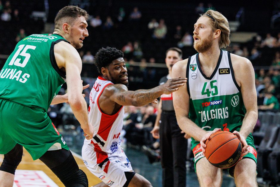 „Žalgiris“ neturėjo vargo su mažeikiškiais