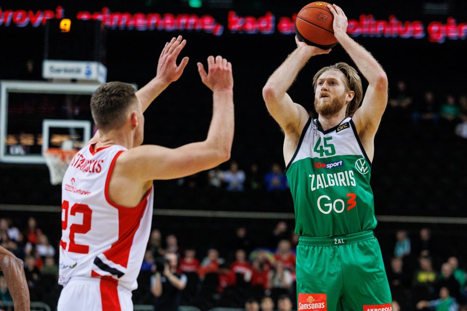 „Žalgiris“ neturėjo vargo su mažeikiškiais