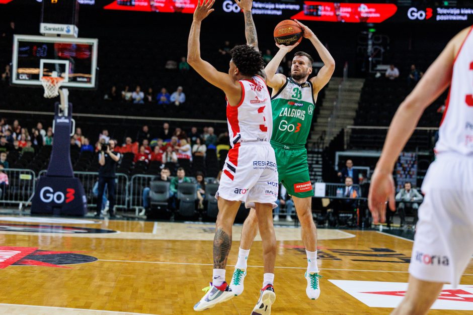 „Žalgiris“ neturėjo vargo su mažeikiškiais