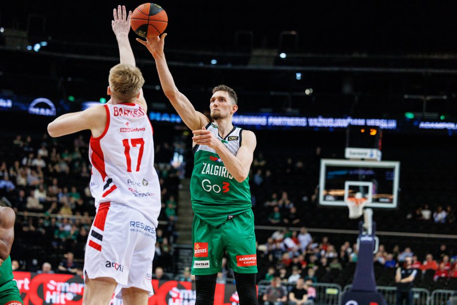 „Žalgiris“ neturėjo vargo su mažeikiškiais