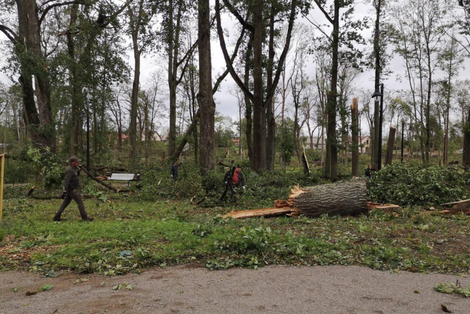 Pernai Lietuvoje užfiksuoti 2 katastrofiniai, 18 meteorologinių, 12 hidrologinių stichinių reiškinių