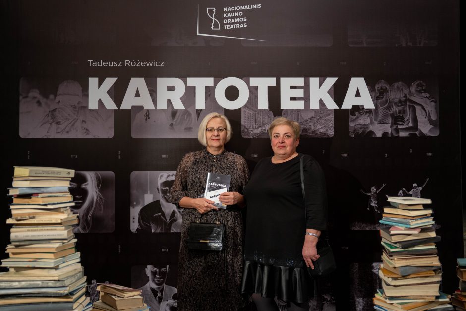 Nacionalinio Kauno dramos teatro premjera „Kartoteka“