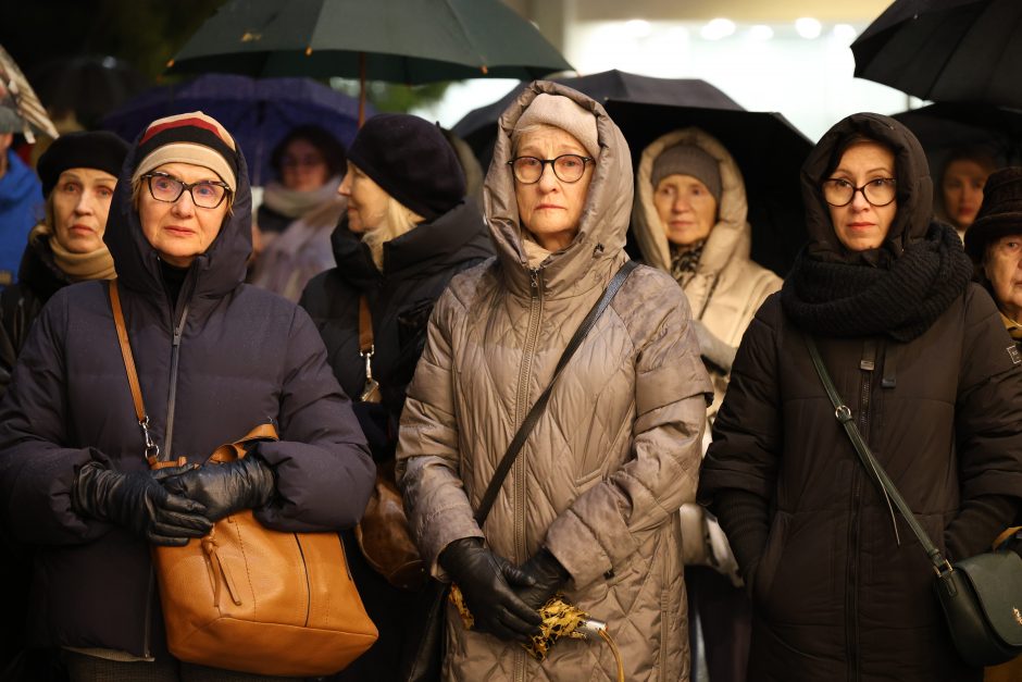 Protestuotojai Kaune: sunku suvokti, kas vyksta