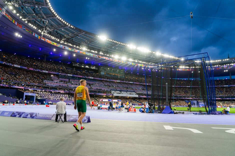 Olimpinių žaidynių disko metimo finalas