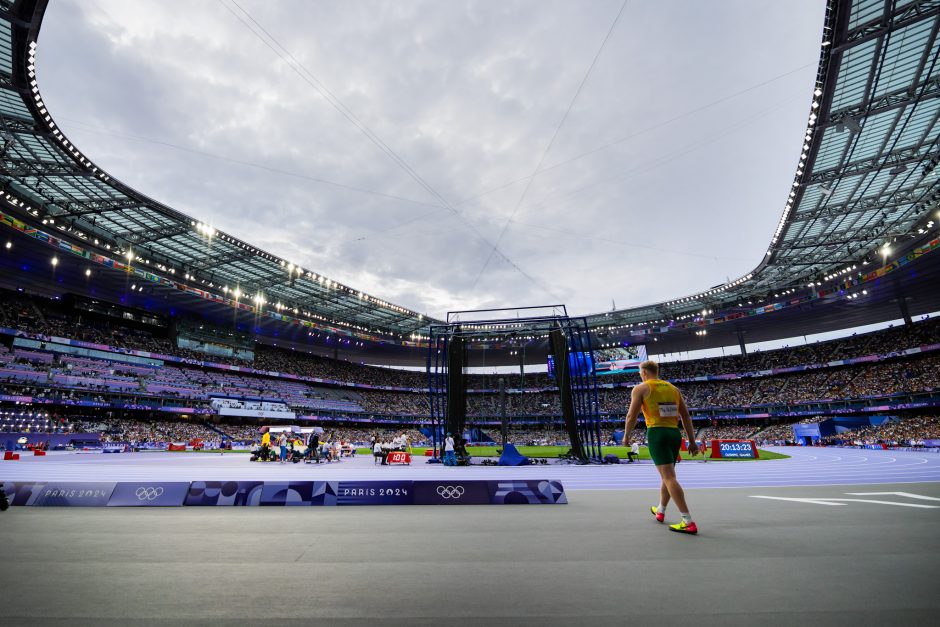 Olimpinių žaidynių disko metimo finalas