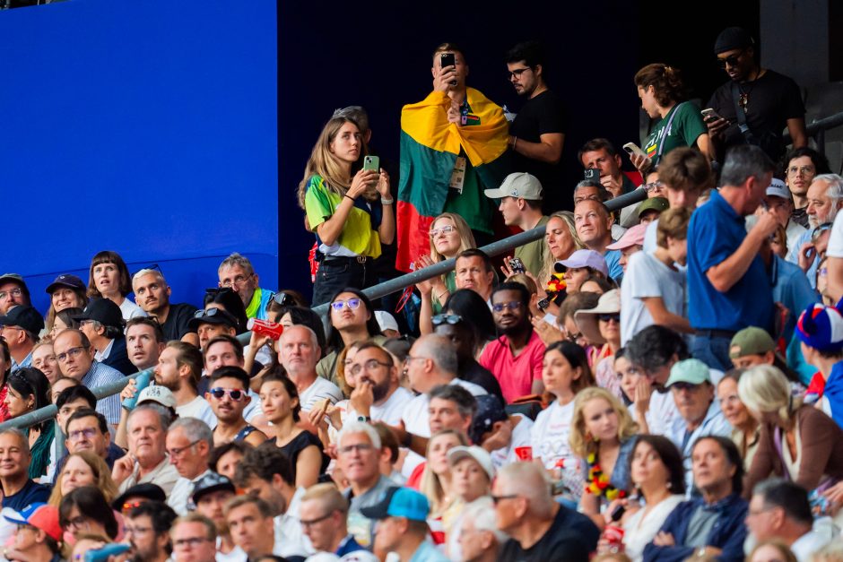 Olimpinių žaidynių disko metimo finalas