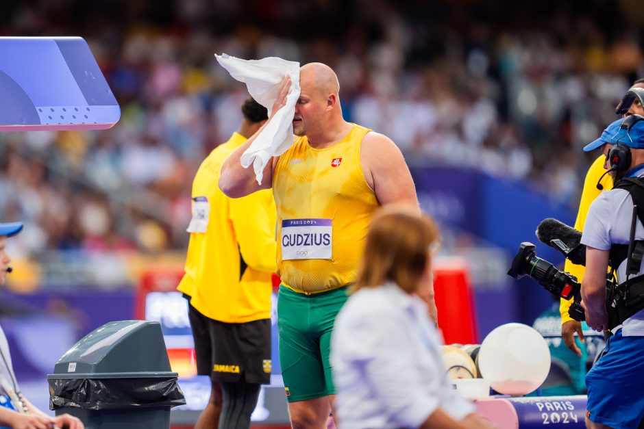 Olimpinių žaidynių disko metimo finalas