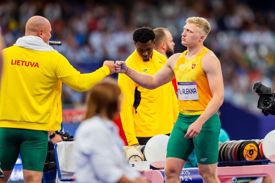 Olimpinių žaidynių disko metimo finalas