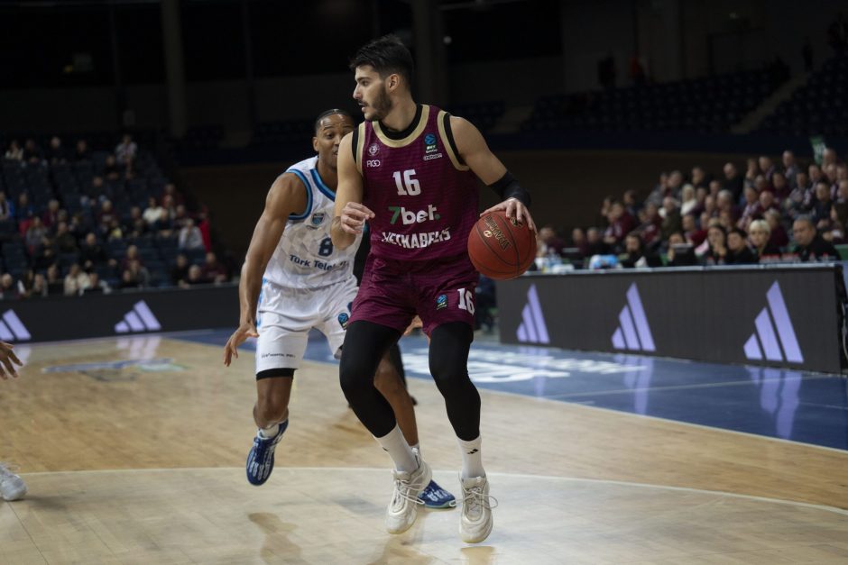 Europos taurė: „7bet-Lietkabelis“ pralaimėjo „Turk Telekom“ ekipai