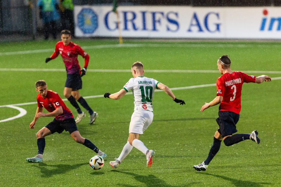 A lyga: Vilniaus „Žalgiris“ – Alytaus „Dainava“ 4:0