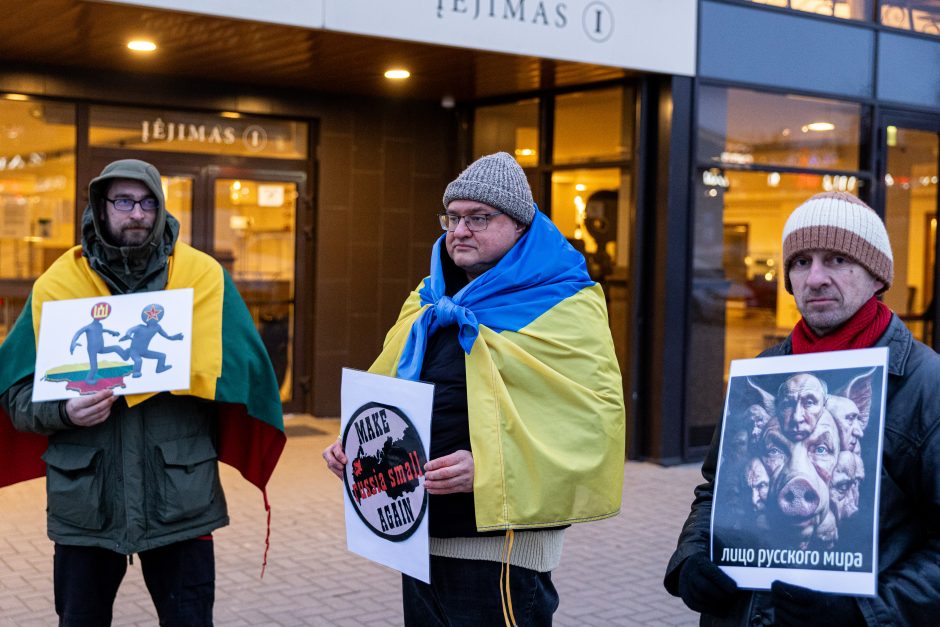 Žiniasklaida: Vilniuje surengtas protestas prieš „Kyiv grand ballet“ pasirodymą