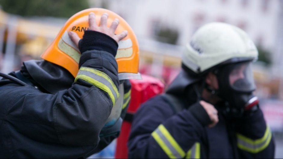 Tauragės rajone užsiliepsnojo katilinė