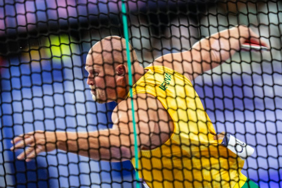 Olimpinių žaidynių disko metimo finalas