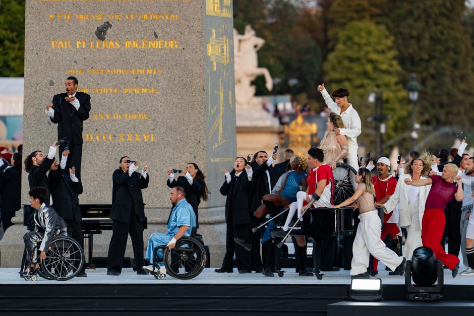 Paryžiaus paralimpinių žaidynių atidarymas