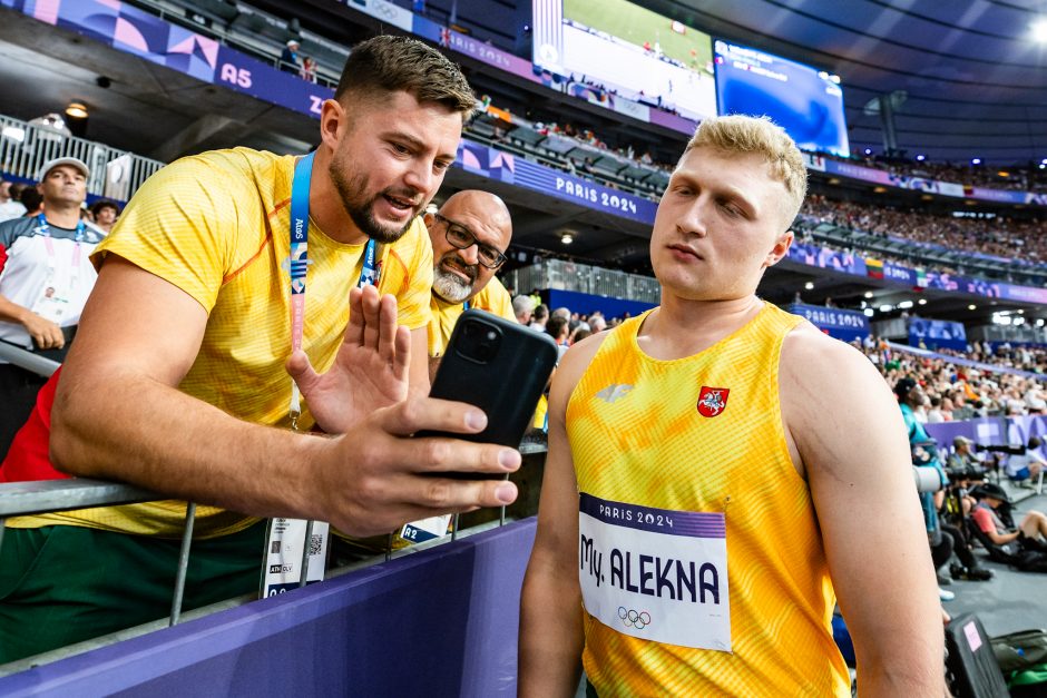 Olimpinių žaidynių disko metimo finalas