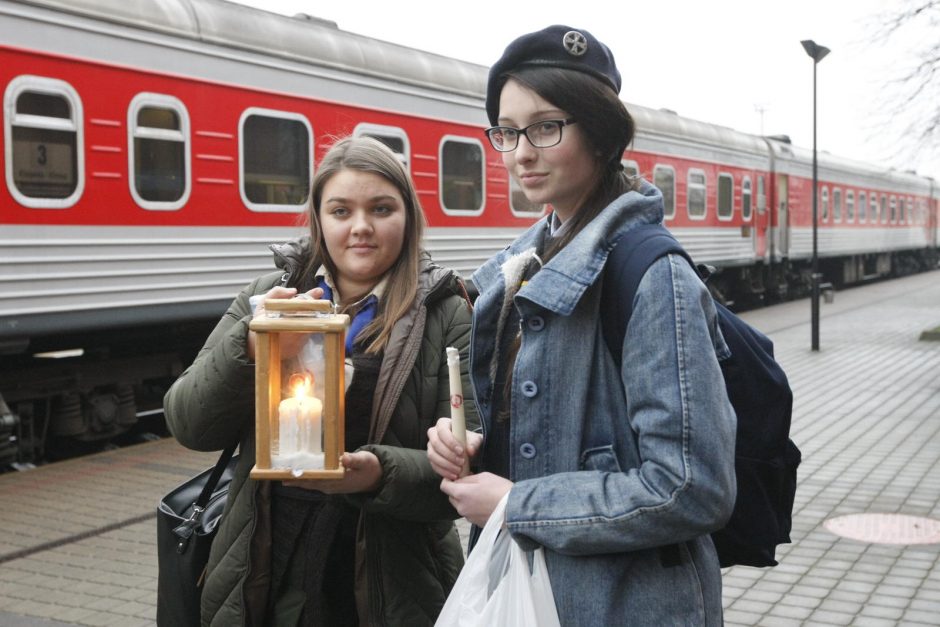 Uostamiestį pasiekė Betliejaus taikos ugnis