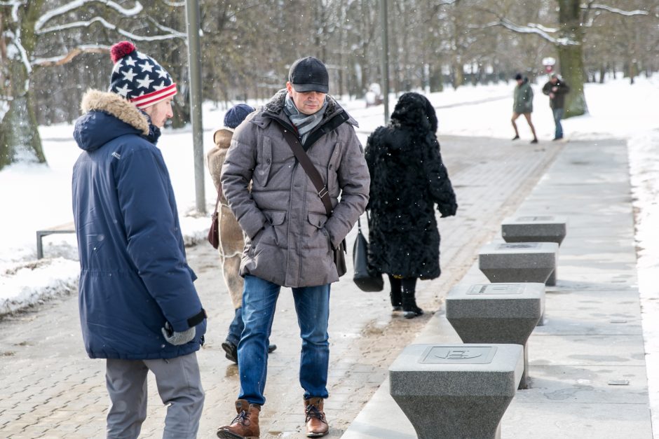 Nauja erdvė Kaune: atidaryta Lietuvos verslo alėja