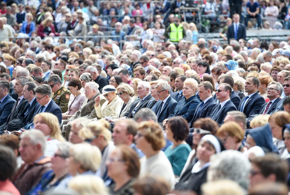 Į Kaišiadoris parvežtas sarkofagas su T. Matulionio palaikais