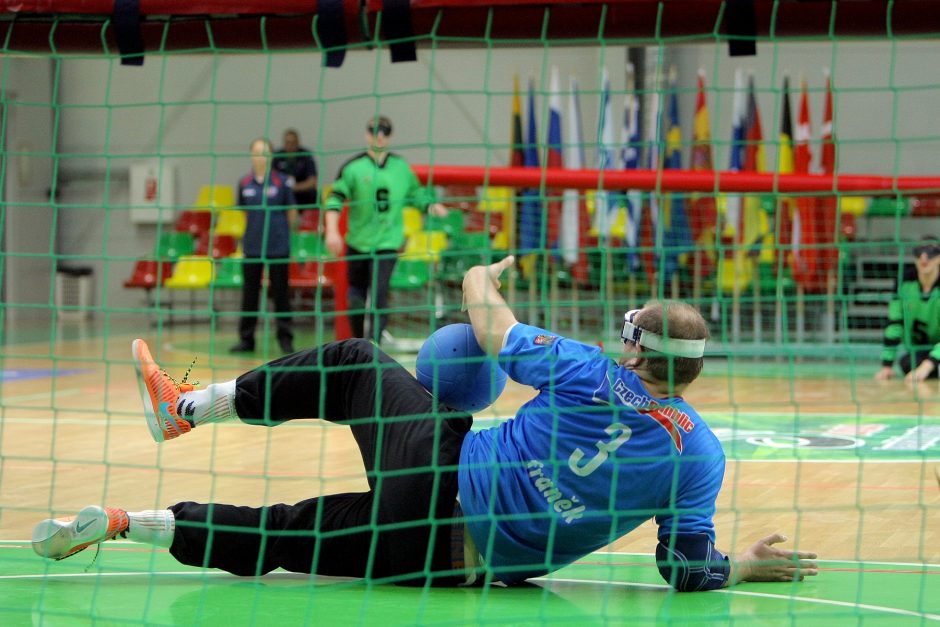 Lietuvos vyrų rinktinei – IBSA Europos golbolo čempionato bronza