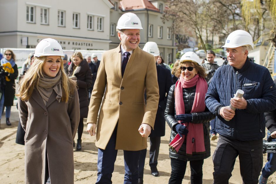 Vilniuje vietoj kino teatro „Lietuva“ pradedamas statyti meno centras