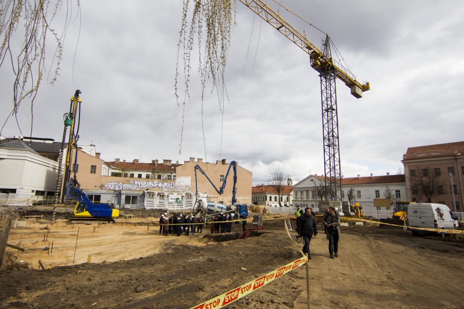 Vilniuje vietoj kino teatro „Lietuva“ pradedamas statyti meno centras