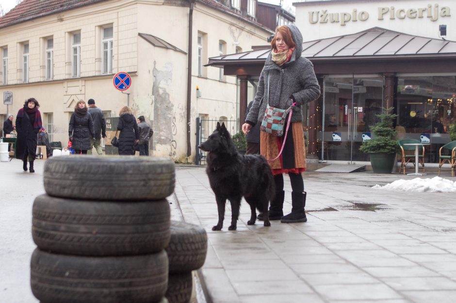 Sostinėje atidengta Užupio Respublikos Konstitucija ukrainiečių kalba