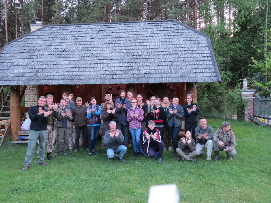 Gamtos mylėtojai dalyvavo paukščių stebėjimo maratone