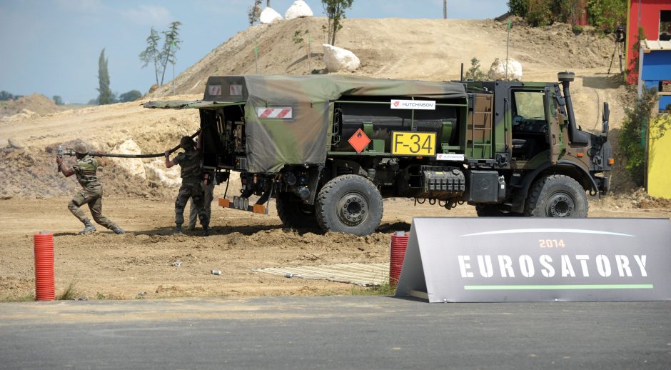 Tarptautinėje „Eurosatory“ parodoje – gynybos ir saugumo palaikymo misijų naujovės