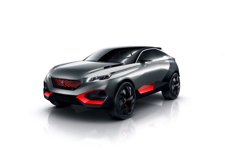 „Peugeot Quartz“ taps naujos kartos miesto visureigiu