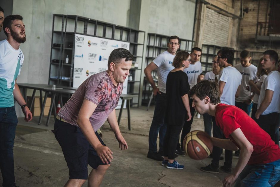 Vilniuje vyko pirmosios startuolių olimpinės žaidynės