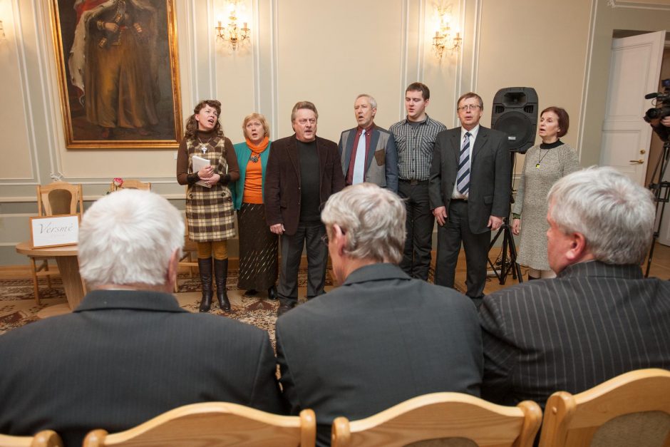 Istorinėje prezidentūroje pristatyta A. Terlecko knyga 