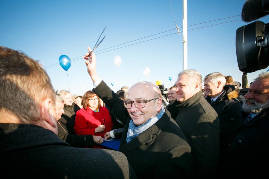 Ilgai laukta akimirka: Kaune atidarytas Panemunės tiltas