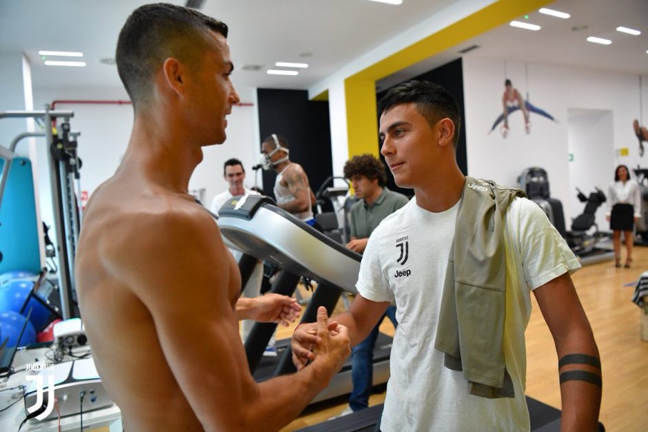 C. Ronaldo pasirodė pirmojoje „Juventus“ treniruotėje