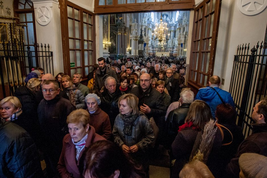 Katalikai švenčia Verbų sekmadienį 