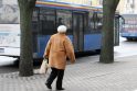 Bauda: autobusui laiku neatvykus į stotelę, jo vairuotojas gali netekti dalies atlygio.