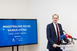 M. Skuodis: 61 mln. eurų vertės kelio Molėtai–Utena rekonstrukcijos pradžia – jau kovą