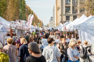 Mugė Laisvės alėjoje – dar gausesnė