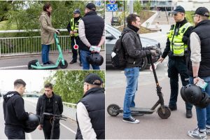 Sostinėje – paspirtukų reidas: primena svarbų dalyką 