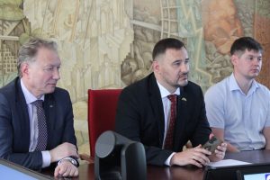 Klaipėdos universitete apsilankė Ukrainos ambasadorius